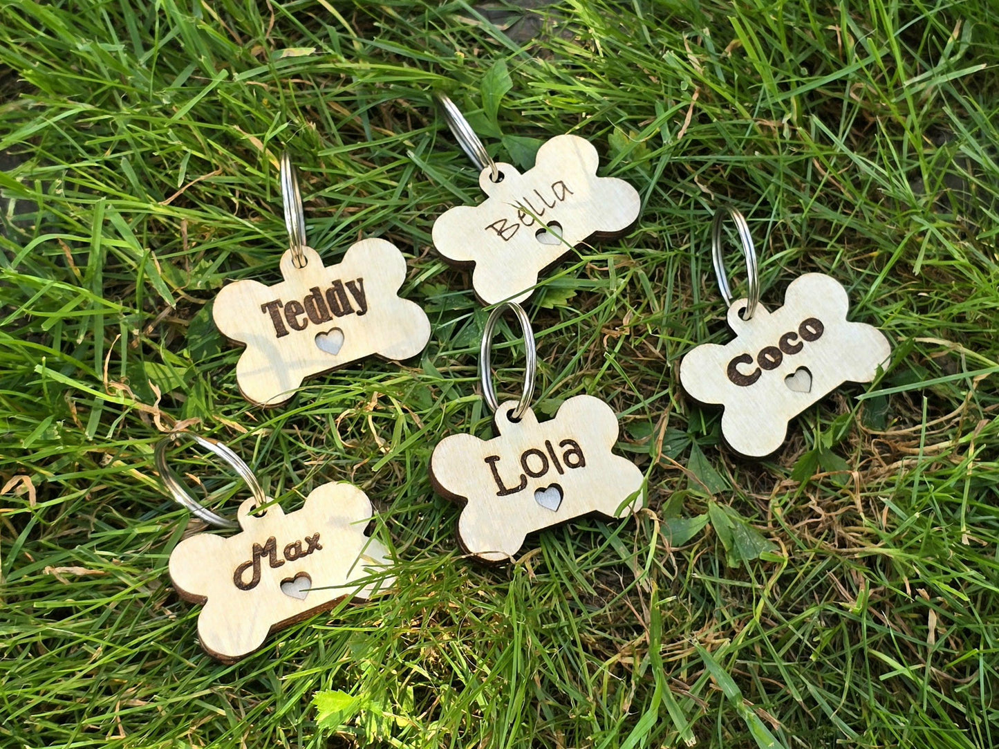 Personalized Bone Shaped Dog Tag