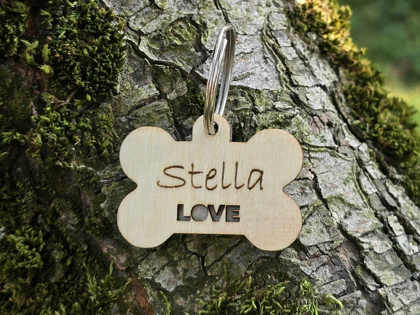 Custom Bone Shaped Dog Tag