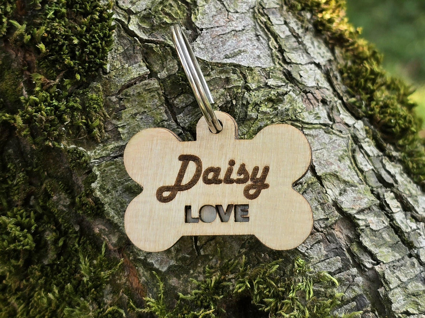 Custom Bone Shaped Dog Tag