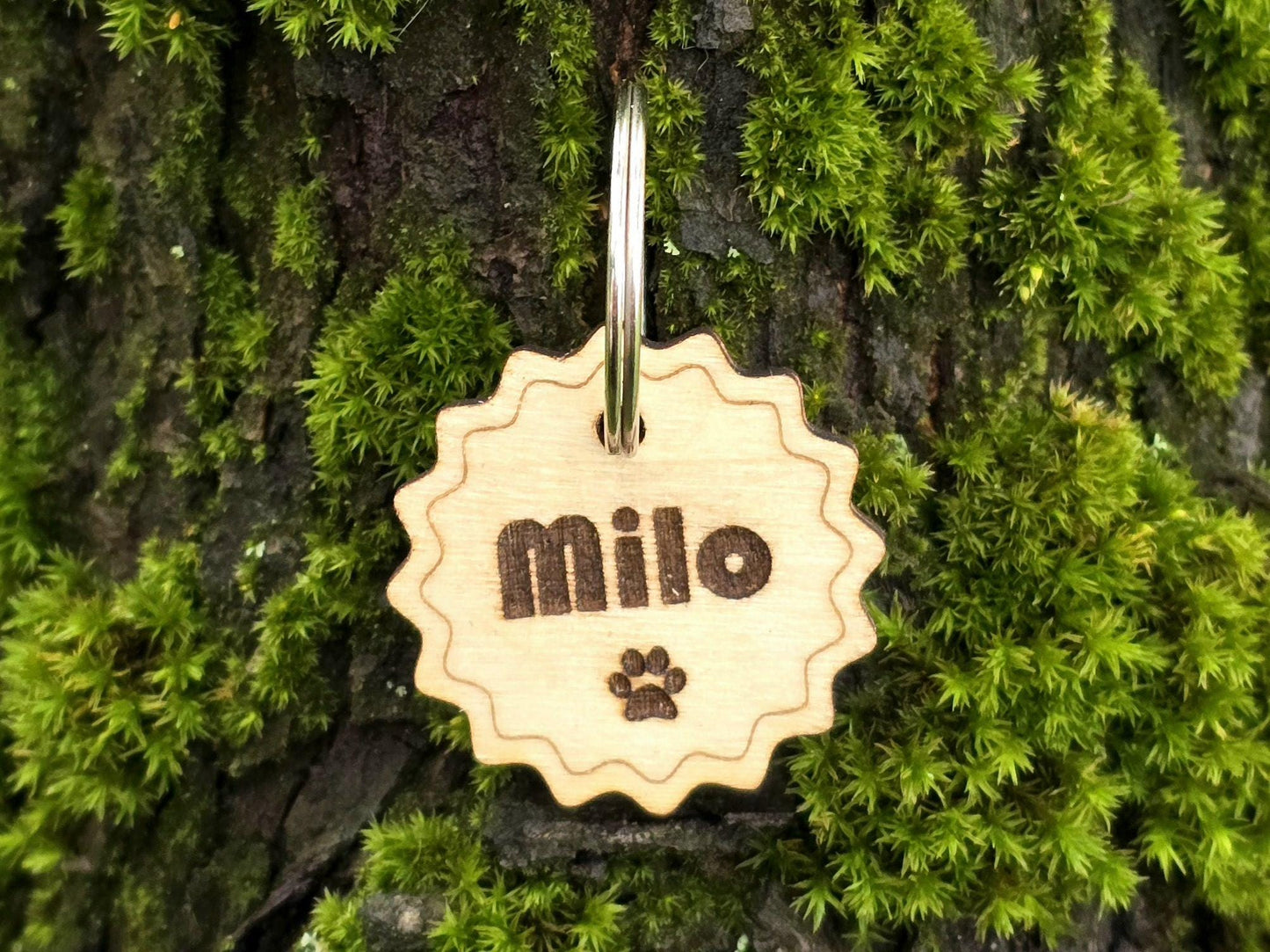 Custom Star Shaped Dog Tag