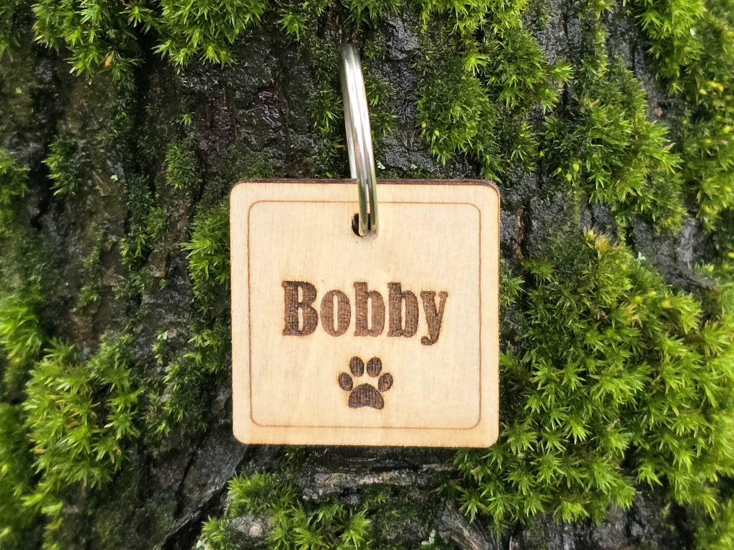 Personalized Square Dog Tag