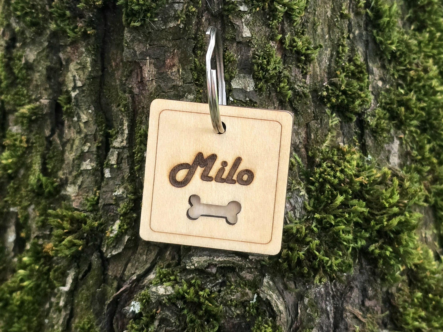 Custom Square Dog Tag