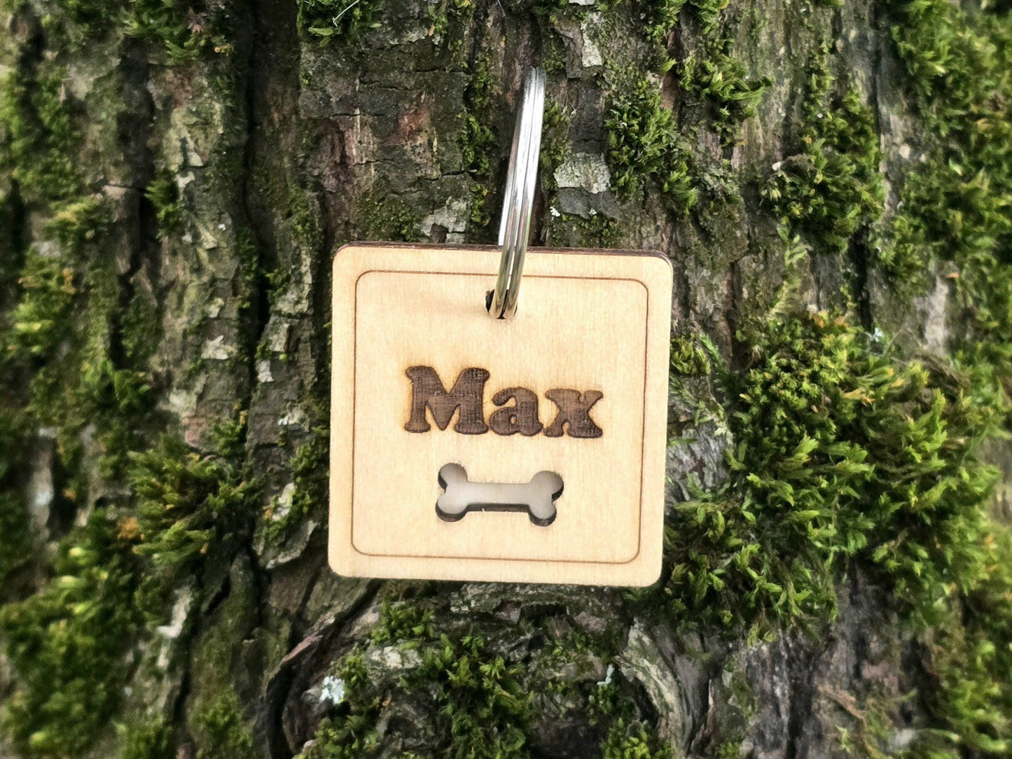 Custom Square Dog Tag