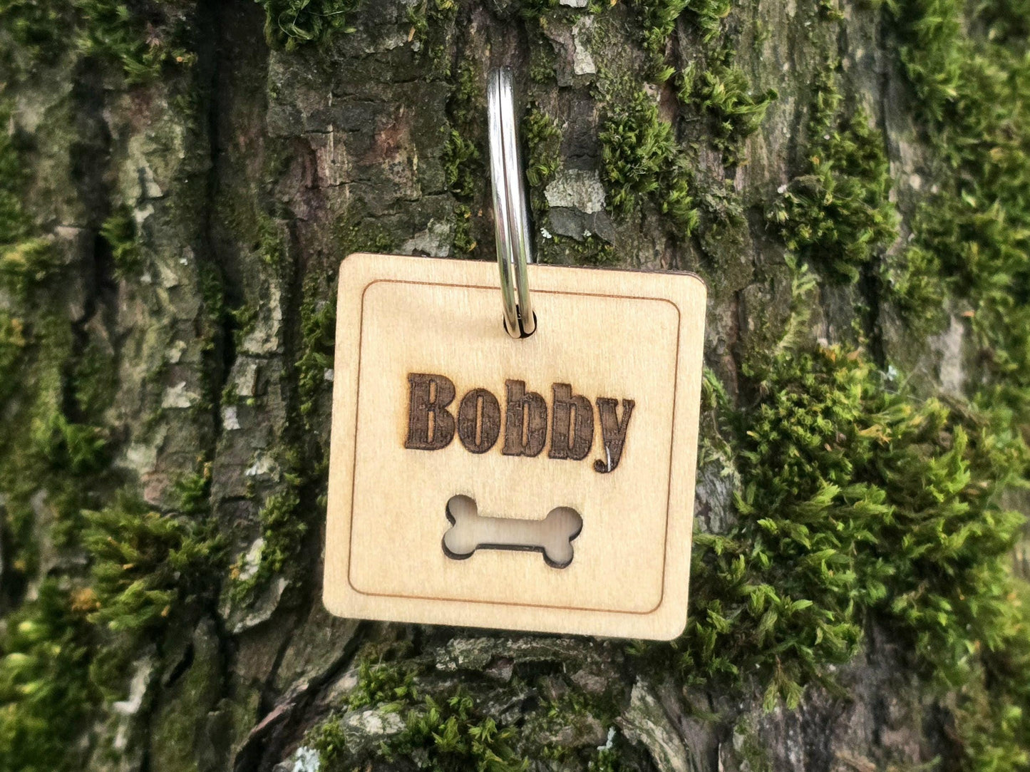 Custom Square Dog Tag