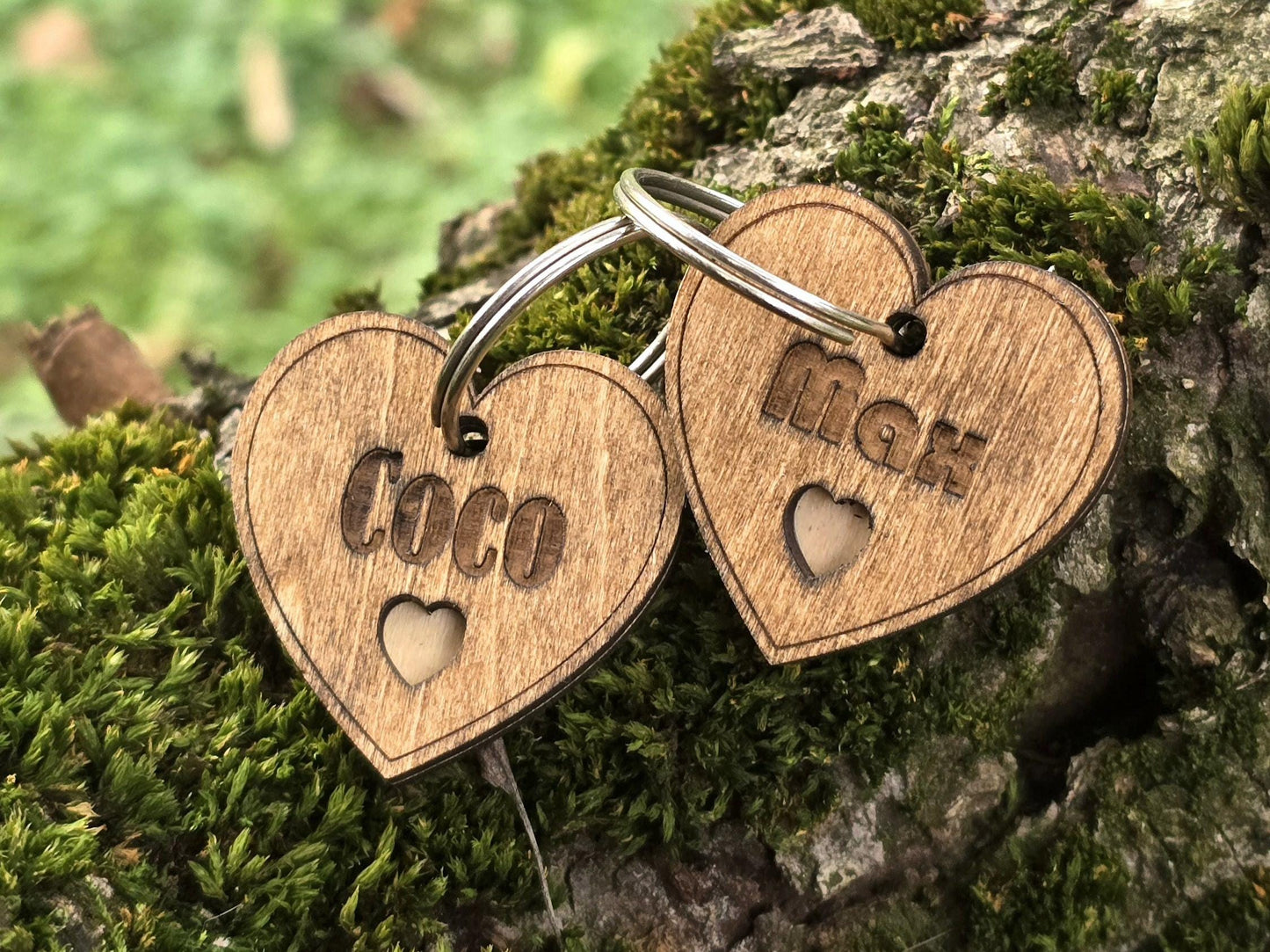 Personalized Heart Shaped Dog Tag