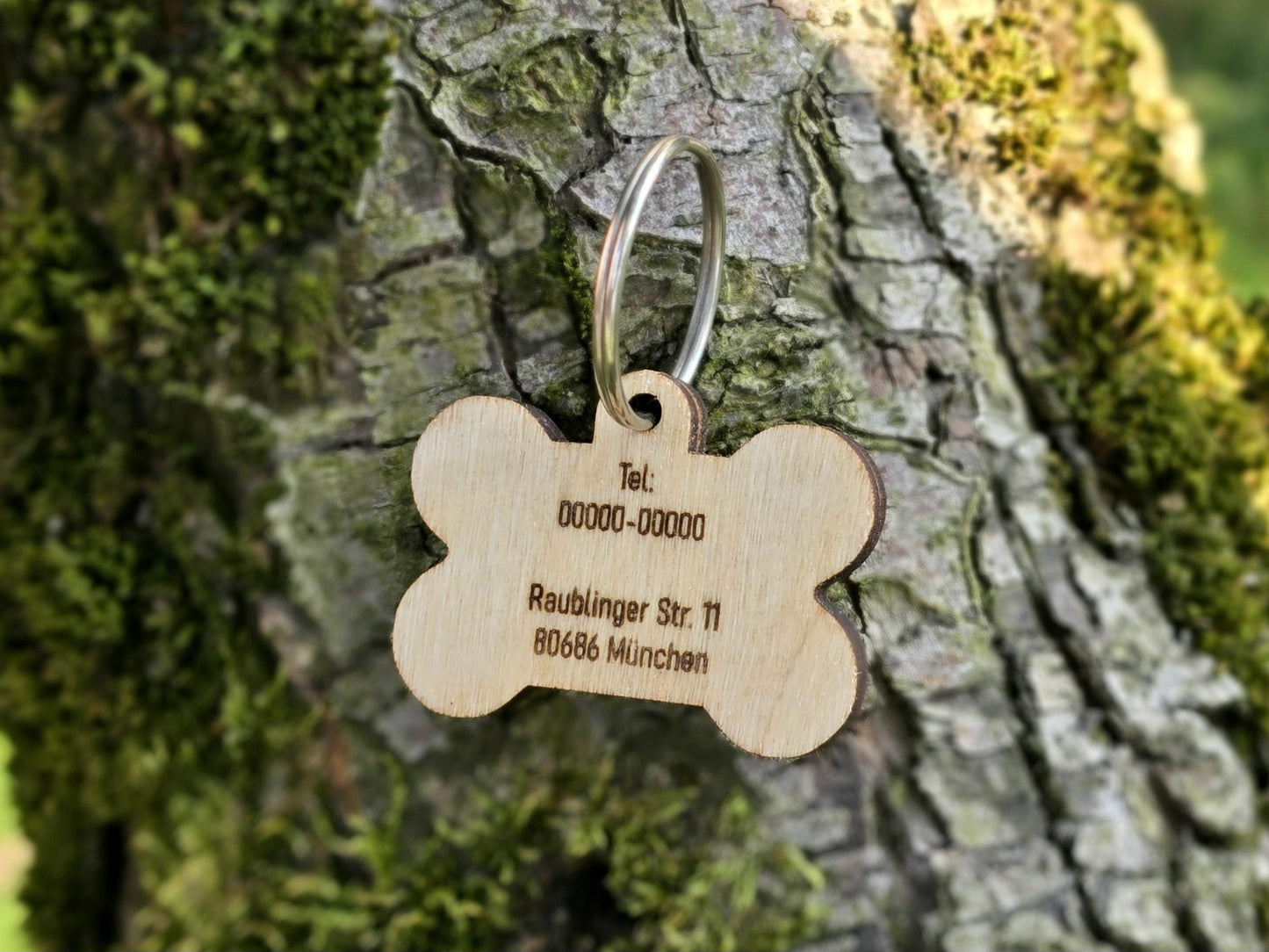 Personalized Bone Shaped Dog Tag