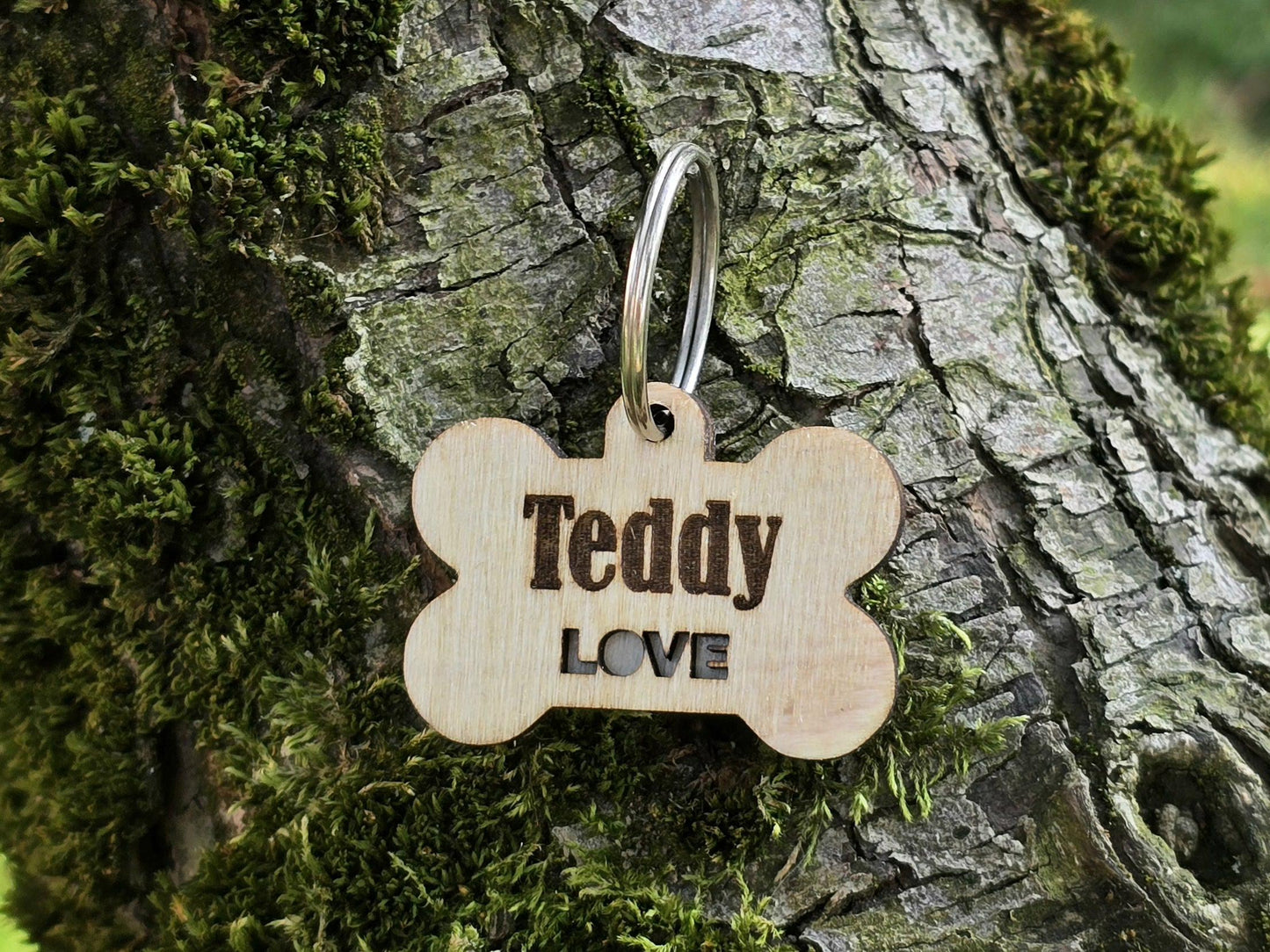 Custom Bone Shaped Dog Tag