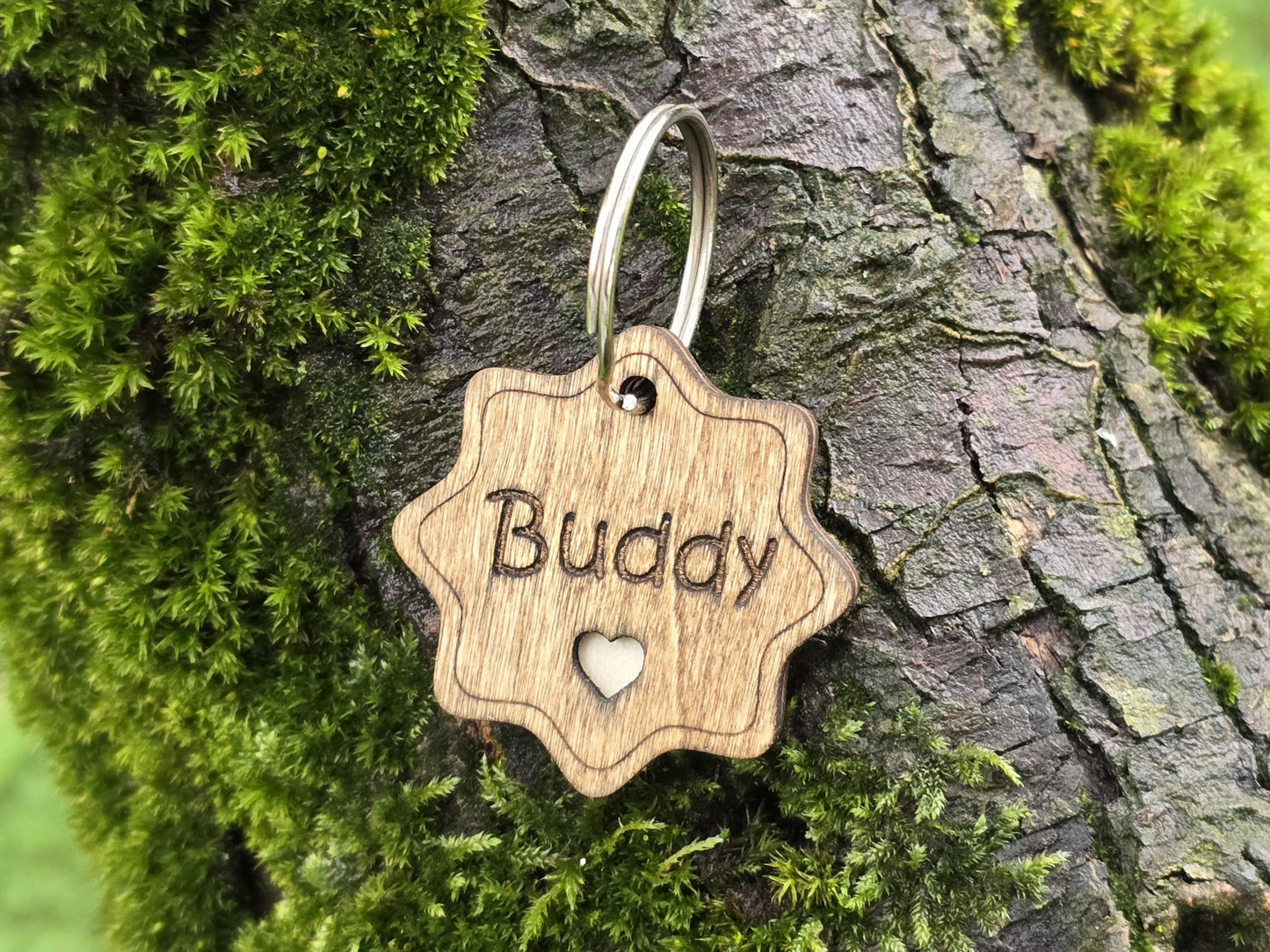 Personalized Star Shaped Dog Tag