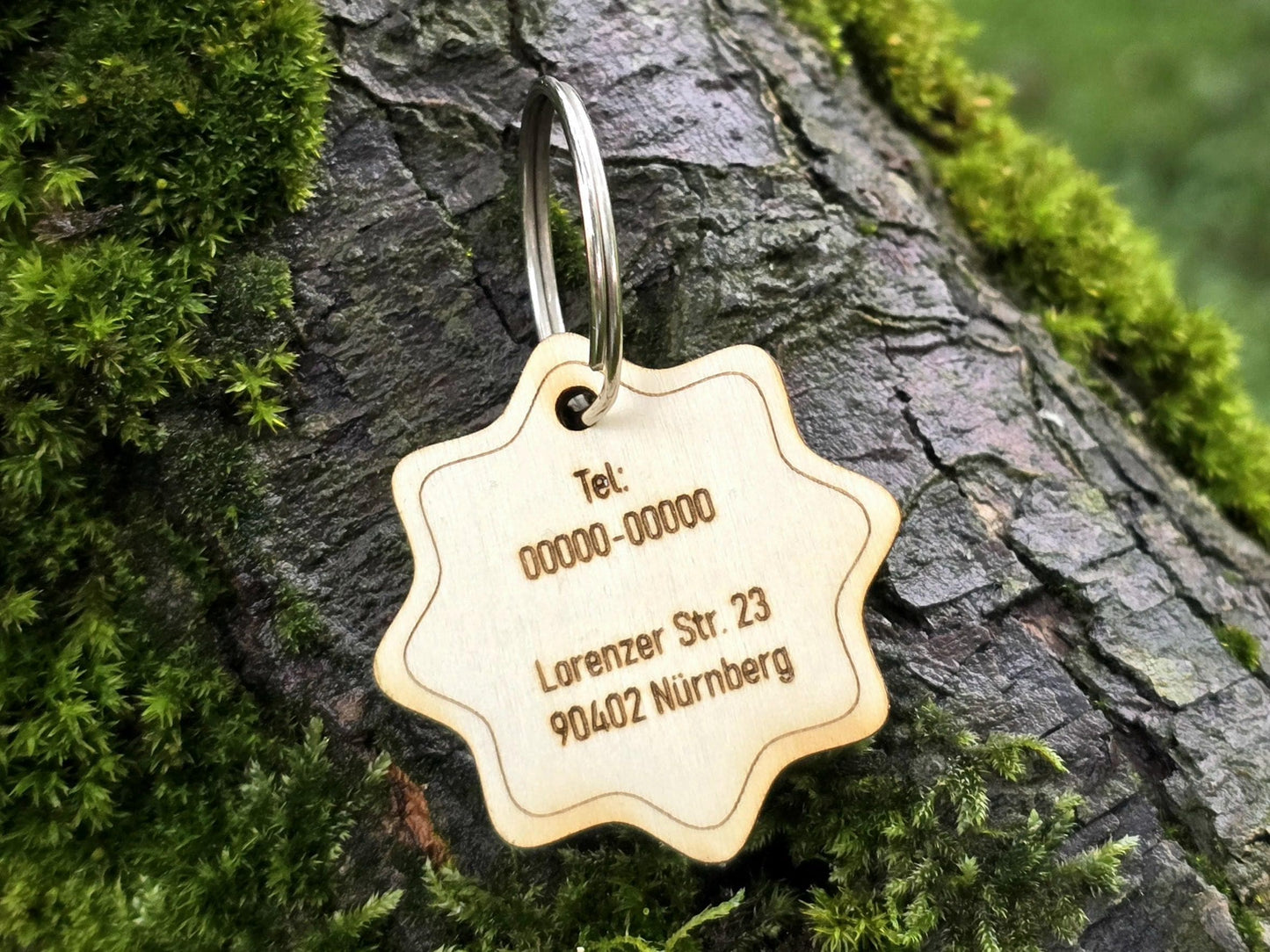 Personalized Star Shaped Dog Tag