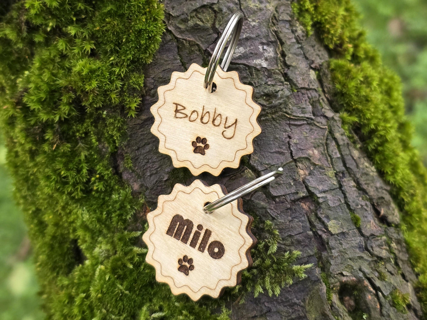 Custom Star Shaped Dog Tag