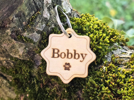 Personalized Star Pet Tag