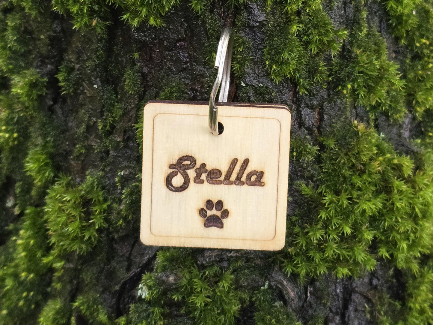 Personalized Square Dog Tag