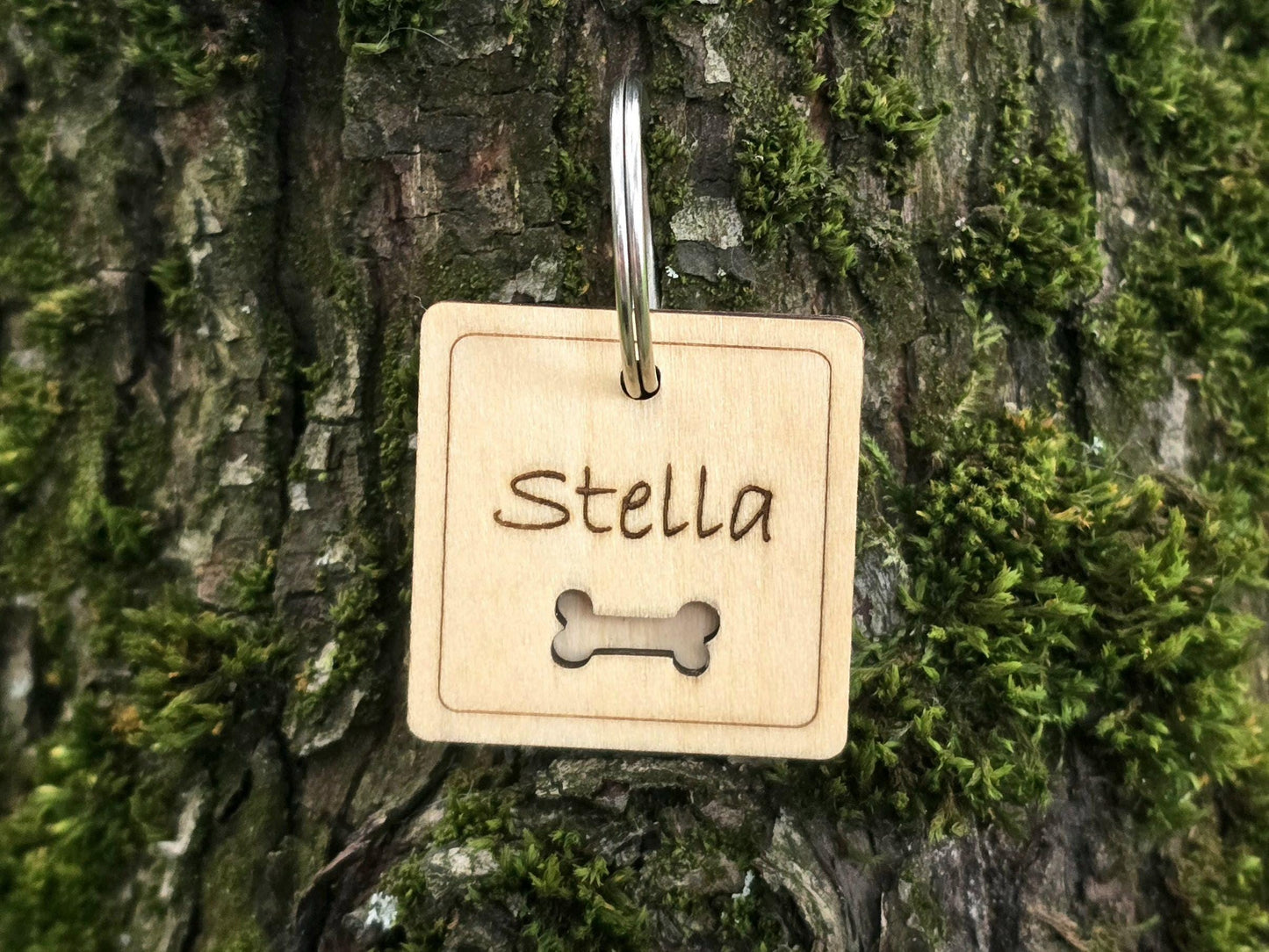 Custom Square Dog Tag