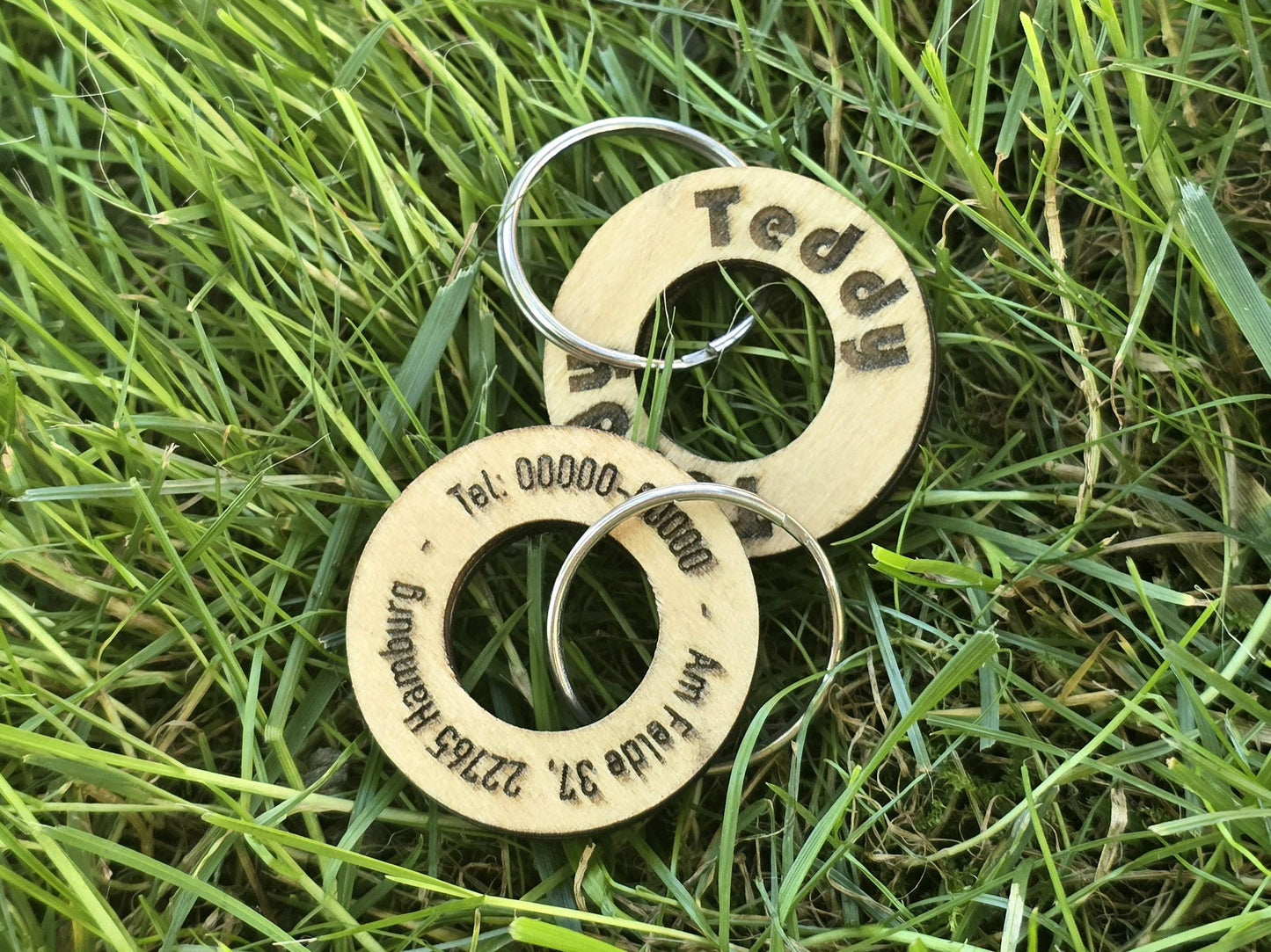 Custom Ring Pet ID Tag